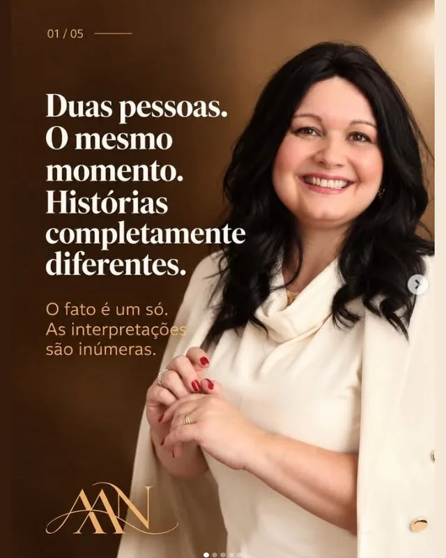 Publicação de Amalia Antunes Nogueira no Instagram